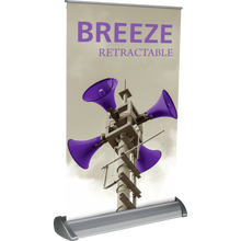 Load image into Gallery viewer, BREEZE 2 RETRACTABLE BANNER STAND
