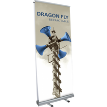 Load image into Gallery viewer, DRAGON FLY RETRACTABLE BANNER STAND