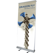 Load image into Gallery viewer, DRAGON FLY RETRACTABLE BANNER STAND