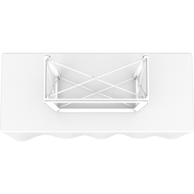 Load image into Gallery viewer, EMBRACE 2.5FT SQUARE TABLETOP PUSH-FIT TENSION FABRIC DISPLAY