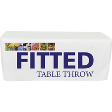 Load image into Gallery viewer, FITTED DYE SUB TABLE THROW