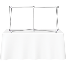Load image into Gallery viewer, HOPUP 5.5FT CURVED TABLETOP TENSION FABRIC DISPLAY