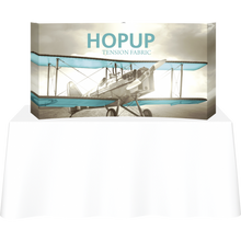 Load image into Gallery viewer, HOPUP 5.5FT CURVED TABLETOP TENSION FABRIC DISPLAY