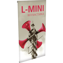 Load image into Gallery viewer, L-MINI SPRING BACK BANNER STAND