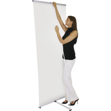Load image into Gallery viewer, LIGHTNING SPRING BACK BANNER STAND