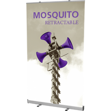 Load image into Gallery viewer, MOSQUITO 1200 RETRACTABLE BANNER STAND