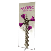 Load image into Gallery viewer, PACIFIC 1000 RETRACTABLE BANNER STAND