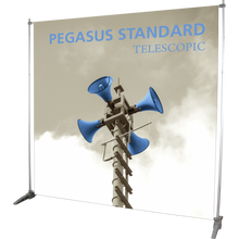 Load image into Gallery viewer, PEGASUS STANDARD TELESCOPIC BANNER STAND