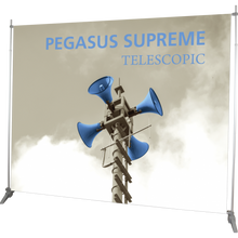 Load image into Gallery viewer, PEGASUS SUPREME TELESCOPIC BANNER STAND