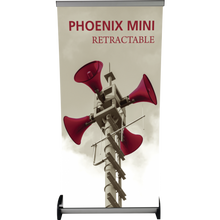 Load image into Gallery viewer, PHOENIX MINI RETRACTABLE BANNER STAND