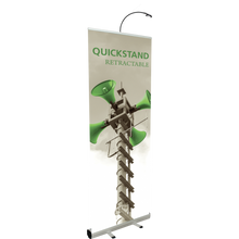 Load image into Gallery viewer, QUICKSTAND RETRACTABLE BANNER STAND