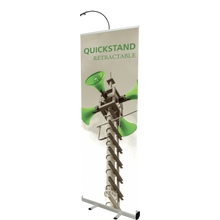 Load image into Gallery viewer, QUICKSTAND RETRACTABLE BANNER STAND