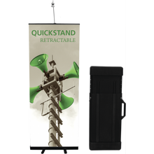Load image into Gallery viewer, QUICKSTAND RETRACTABLE BANNER STAND