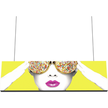 Load image into Gallery viewer, VECTOR FRAME HANGING LIGHT BOX 10ft x 3ft