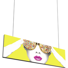 Load image into Gallery viewer, VECTOR FRAME HANGING LIGHT BOX 10ft x 3ft