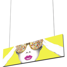 Load image into Gallery viewer, VECTOR FRAME HANGING LIGHT BOX 10ft x 3ft