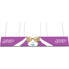 Load image into Gallery viewer, VECTOR FRAME HANGING LIGHT BOX 20FT X 3FT