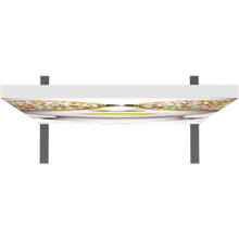 Load image into Gallery viewer, VECTOR FRAME RECTANGLE 02 FABRIC BANNER DISPLAY