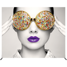 Load image into Gallery viewer, VECTOR FRAME RECTANGLE 05 FABRIC BANNER DISPLAY