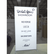 Load image into Gallery viewer, VECTOR FRAME RECTANGLE 02 FABRIC BANNER DISPLAY