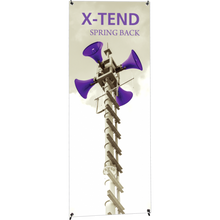 Load image into Gallery viewer, X-TEND 2 SPRING BACK BANNER STAND