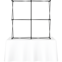 Load image into Gallery viewer, XCLAIM 5FT TABLETOP FABRIC POPUP DISPLAY KIT 01
