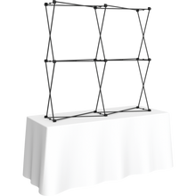 Load image into Gallery viewer, XCLAIM 5FT TABLETOP FABRIC POPUP DISPLAY KIT 01