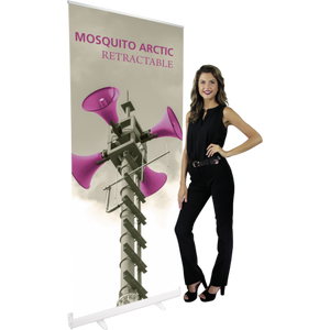 MOSQUITO ARCTIC RETRACTABLE BANNER STAND