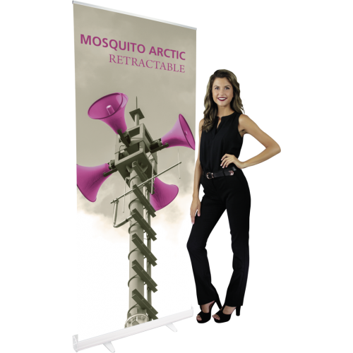 MOSQUITO ARCTIC RETRACTABLE BANNER STAND