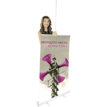 Load image into Gallery viewer, MOSQUITO ARCTIC RETRACTABLE BANNER STAND
