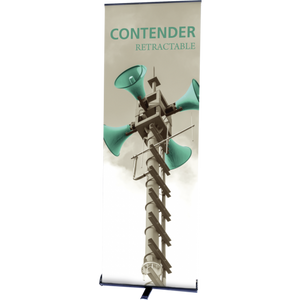 CONTENDER MINI RETRACTABLE BANNER STAND