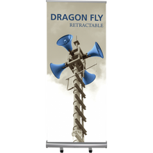 Load image into Gallery viewer, DRAGON FLY RETRACTABLE BANNER STAND
