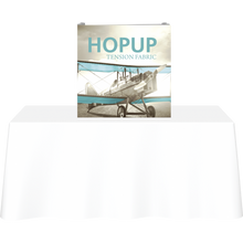 Load image into Gallery viewer, HOPUP 2.5FT STRAIGHT TABLETOP TENSION FABRIC DISPLAY
