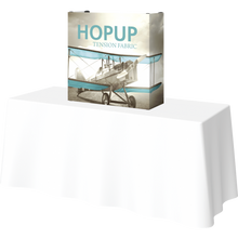 Load image into Gallery viewer, HOPUP 2.5FT STRAIGHT TABLETOP TENSION FABRIC DISPLAY
