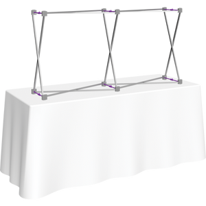 HOPUP 5FT STRAIGHT TABLETOP TENSION FABRIC DISPLAY