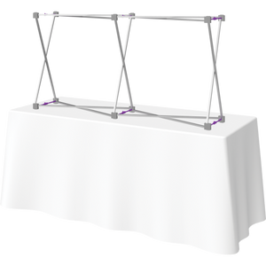 HOPUP 5FT STRAIGHT TABLETOP TENSION FABRIC DISPLAY