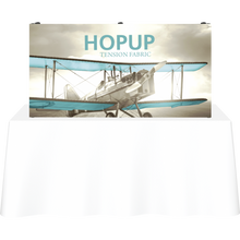 Load image into Gallery viewer, HOPUP 5FT STRAIGHT TABLETOP TENSION FABRIC DISPLAY
