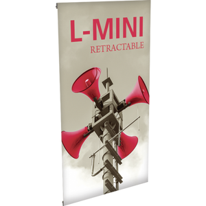 L-MINI SPRING BACK BANNER STAND