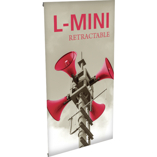 L-MINI SPRING BACK BANNER STAND