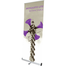 Load image into Gallery viewer, MOSQUITO LITE RETRACTABLE BANNER STAND
