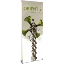 Load image into Gallery viewer, ORIENT 800 DOUBLE SIDED RETRACTABLE BANNER STAND
