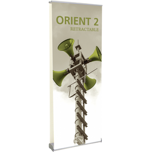 ORIENT 800 DOUBLE SIDED RETRACTABLE BANNER STAND