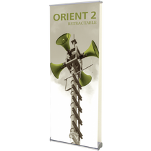 Load image into Gallery viewer, ORIENT 800 DOUBLE SIDED RETRACTABLE BANNER STAND
