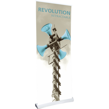 Load image into Gallery viewer, REVOLUTION RETRACTABLE BANNER STAND
