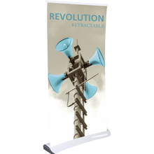 Load image into Gallery viewer, REVOLUTION RETRACTABLE BANNER STAND
