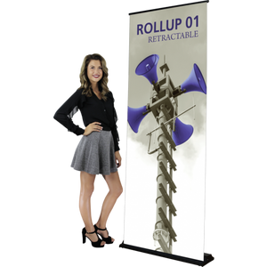 ROLLUP RETRACTABLE BANNER STAND