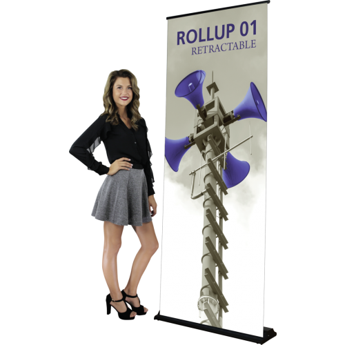 ROLLUP RETRACTABLE BANNER STAND