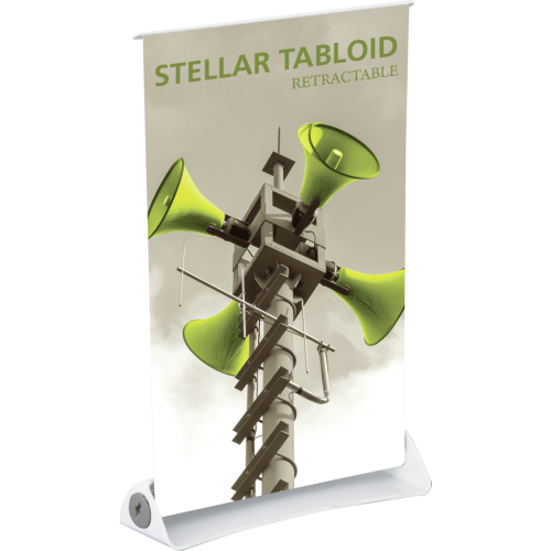 STELLAR TABLOID RETRACTABLE BANNER STAND