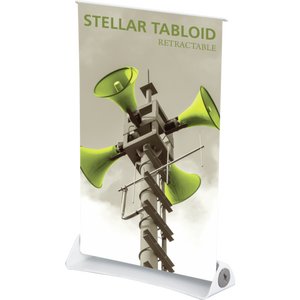 STELLAR TABLOID RETRACTABLE BANNER STAND