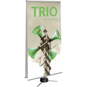 TRIO 2 TELESCOPIC BANNER STAND